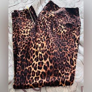 Iman Cheetah Print Leggings Size XL
